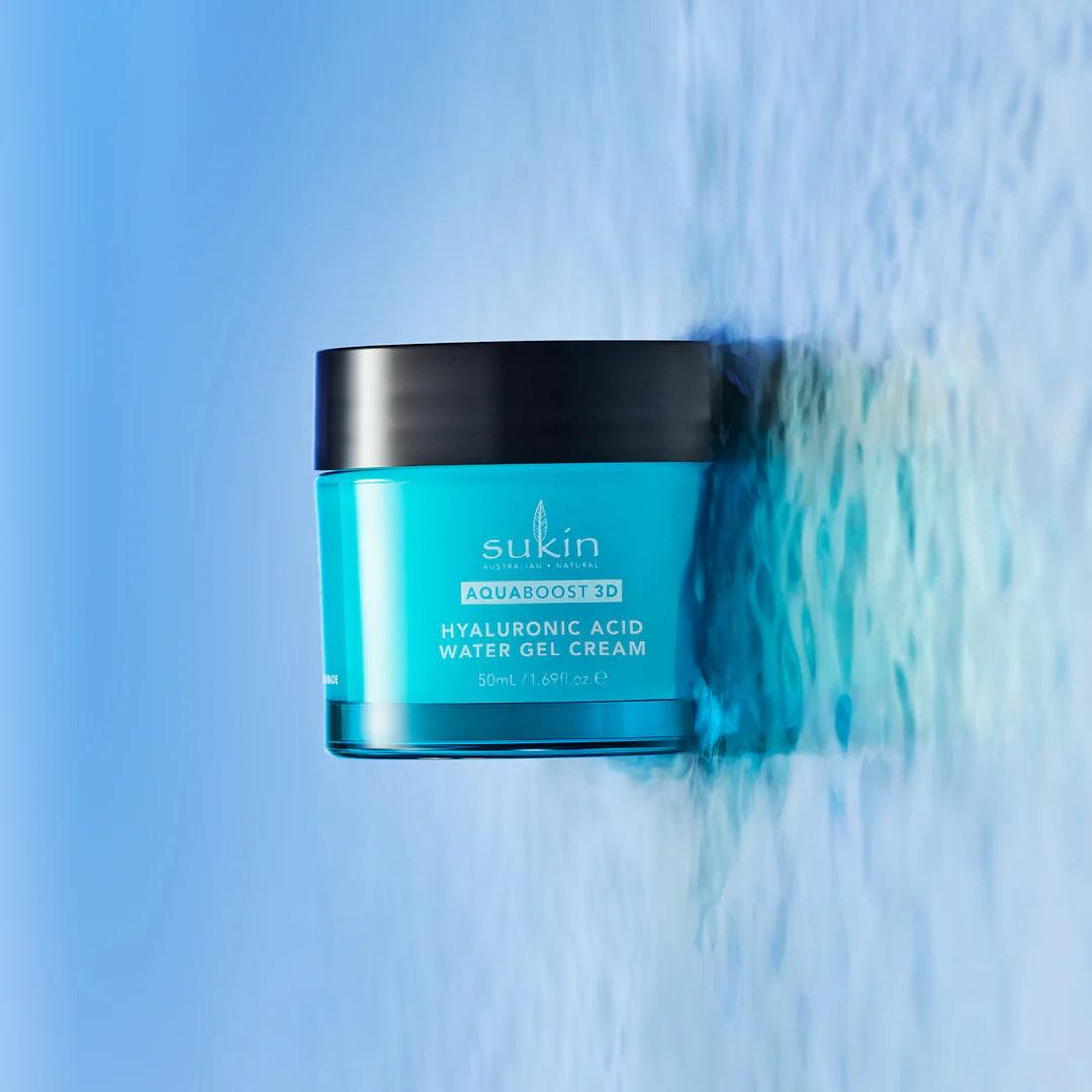 AQUABOOST 3D | HYALURONIC ACID WATER GEL CREAM | 50ML | Sukin