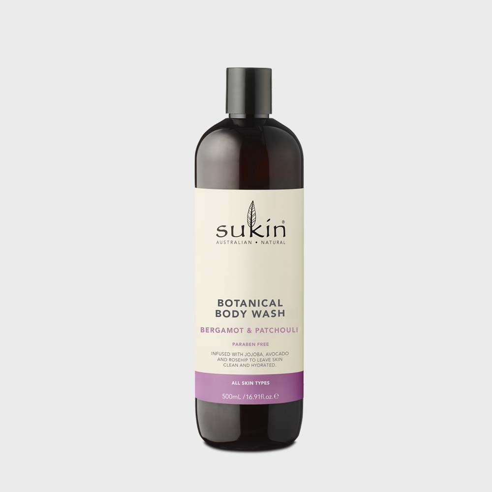 BOTANICAL BODY WASH | BERGAMOT &amp; PATCHOULI | 500ML