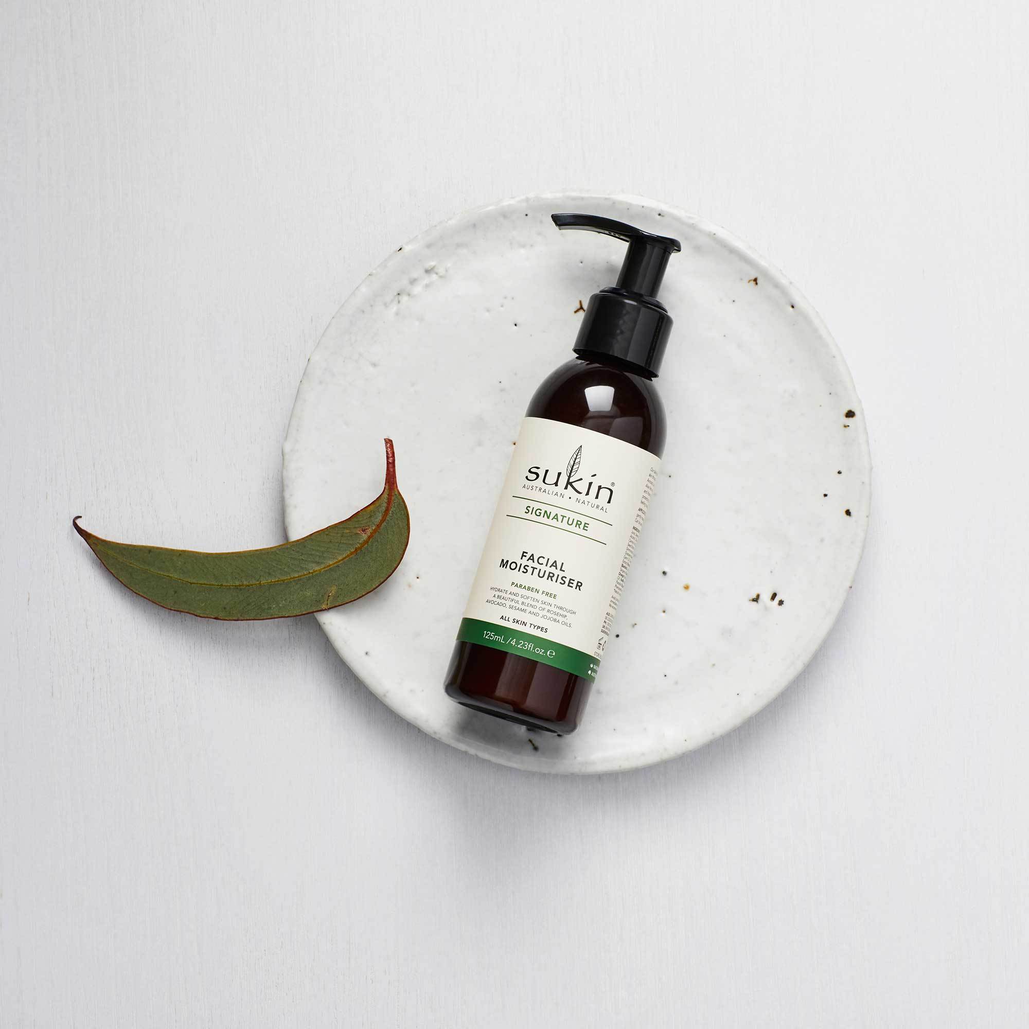 FACIAL MOISTURISER PUMP | SIGNATURE | 125ML | Sukin Naturals USA