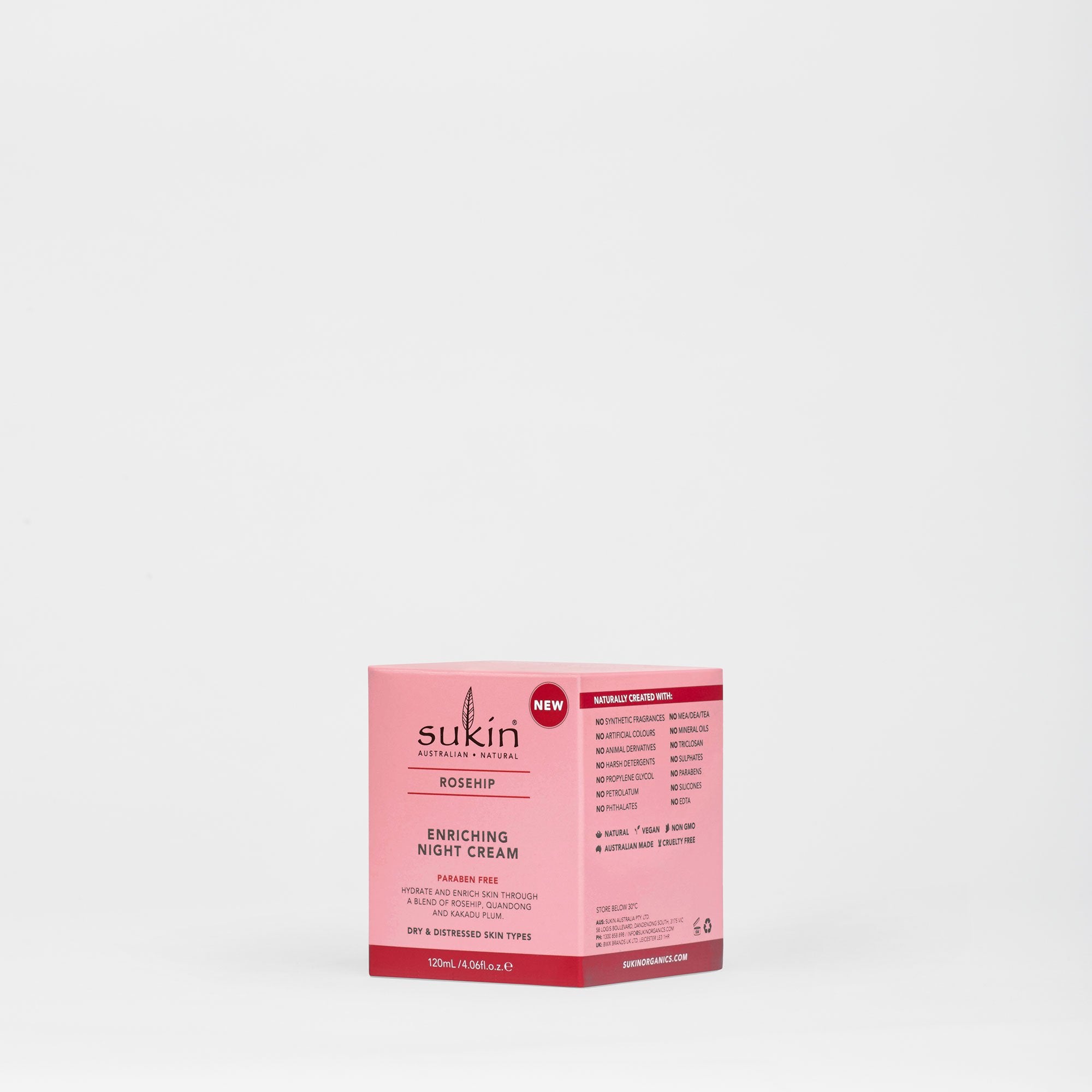 Enriching Night Cream | Rosehip - Sukin Naturals USA